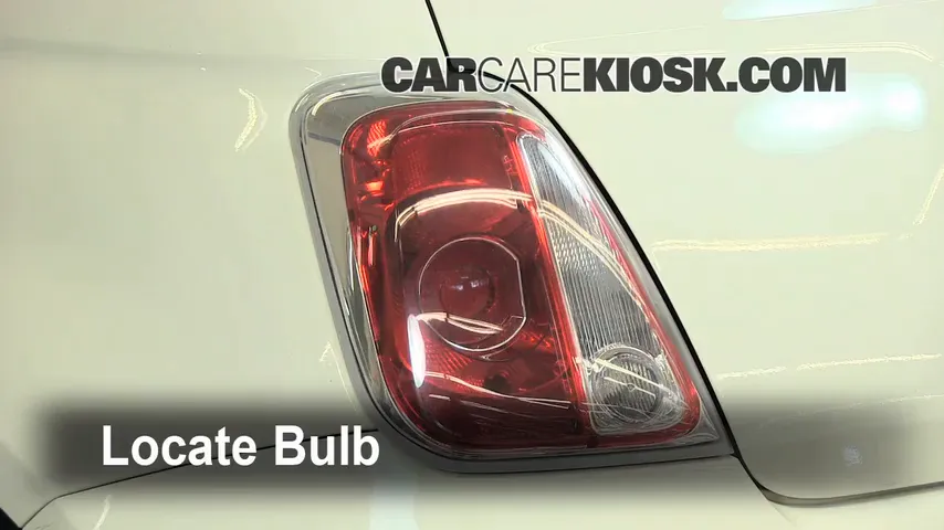 2012 Fiat 500 Pop 1.4L 4 Cyl. Lights Reverse Light (replace bulb)